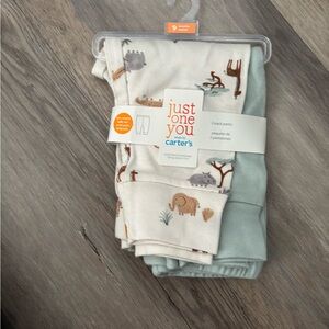Carter's Kids Animal Print Pants - 3 Pack